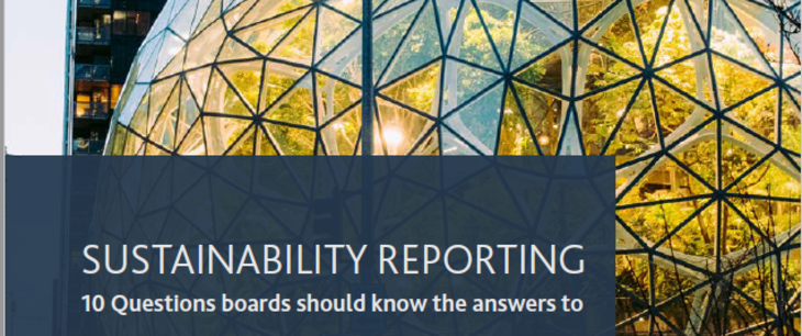 sustainable reporting